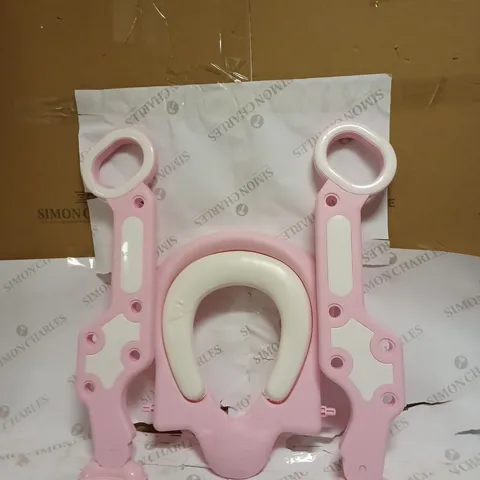 TODDLER TOILET SEAT WITH LADDER 