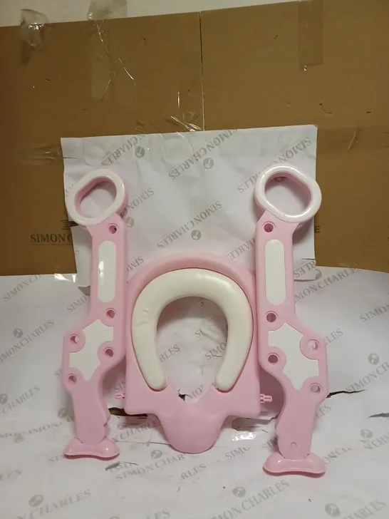 TODDLER TOILET SEAT WITH LADDER 