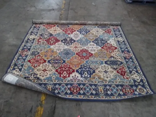 POMERLEAU PERSIAN BROWN/BLUE RUG // SIZE: 240 X 300CM