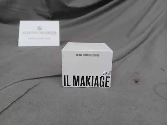 SEALED IL MAKIAGE SKIN RECHARGE POWER CREAM 50ML