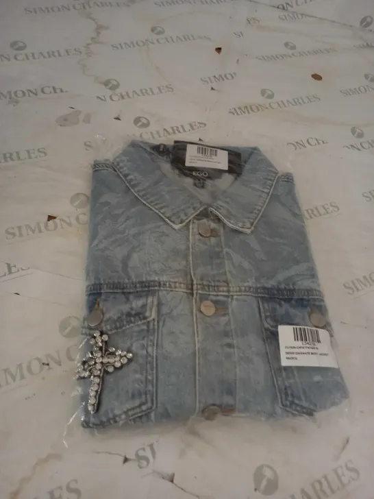 EGO DENIM JACKET SIZE 12 