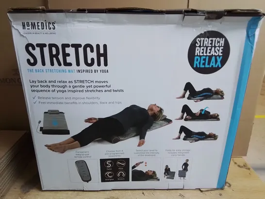 LOT OF 5 BOXED HOMEDICS STRETCH BACK STRETCHING MATS