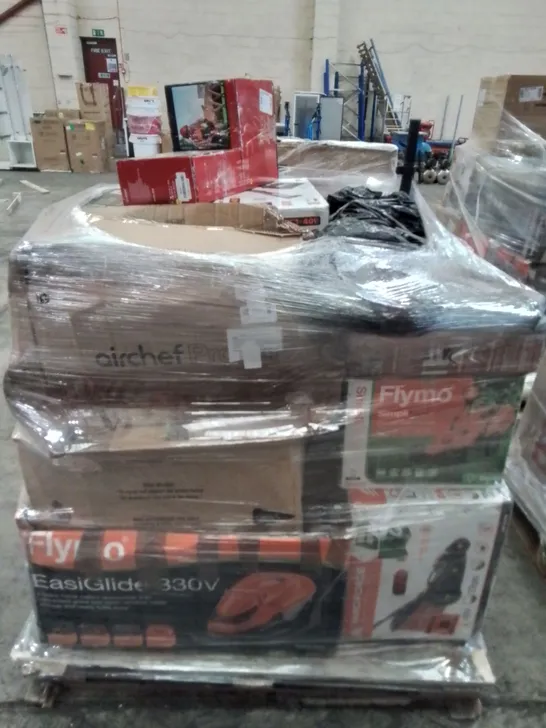 PALLET OF APPROXIMATELY 13 UNPROCESSED RAW RETURN HOUSEHOLD AND ELECTRICAL GOODS TO INCLUDE;