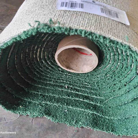 ROLL OF QUALITY WORCESTER CROPTHORNE CYPRESS CARPET APPROXIMATELY 5M × 11.2M