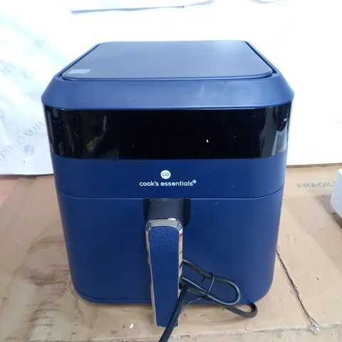 BOXED COOK'S ESSENTIALS 5.8L AIR FRYER NAVY