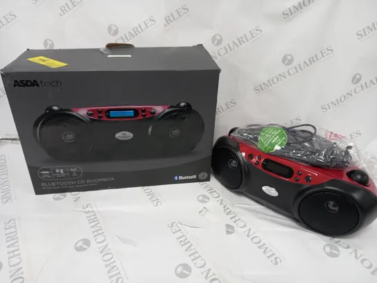 BOXED BLUETOOTH CD BOOMBOX 