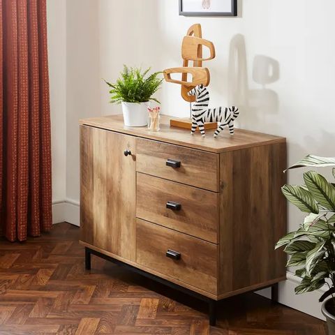 BOXED FULTON SMALL SIDEBOARD PINE 