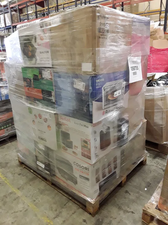 PALLET OF APPROXIMATELY 34 UNPROCESSED RAW RETURN HOUSEHOLD AND ELECTRICAL GOODS TO INCLUDE;