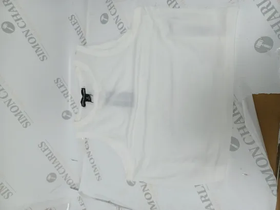 PLT WHITE CROP TOP SIZE 12