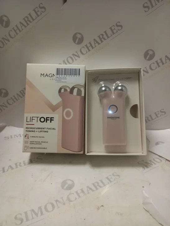BOXED MAGNITONE LIFT OFF MICROCURRENT FACIAL TONING DEVICE 