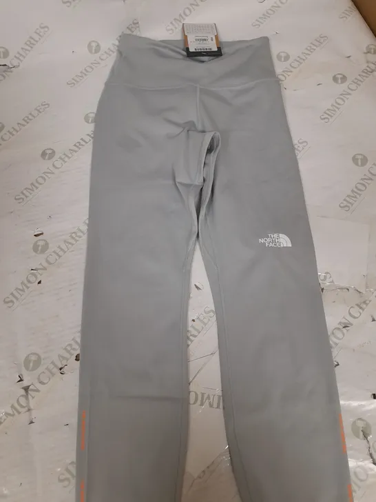 THE NORTH FACE GREY WOMENS LEGGINGS - SMALL