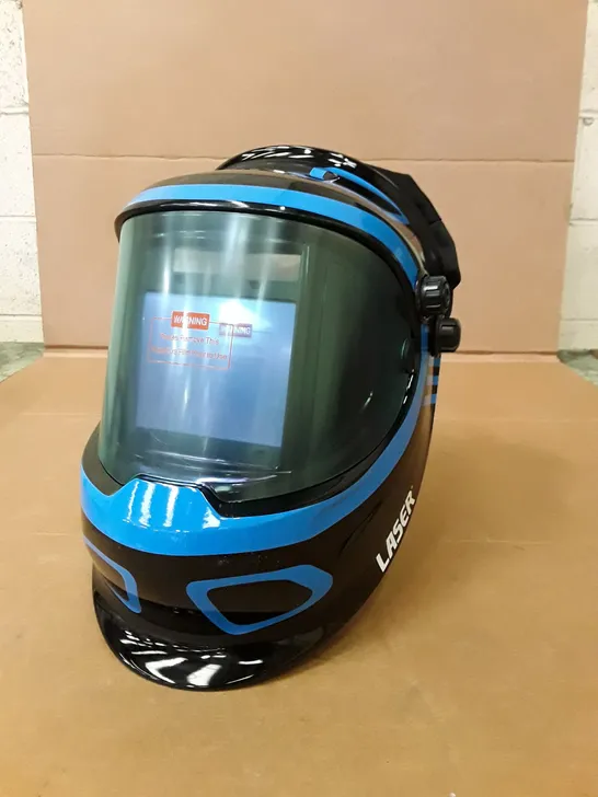 BOXED LASER AUTO SARKENING WELDING HELMET