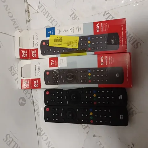 LOF OF TWO UNIVERSAL REMOTES