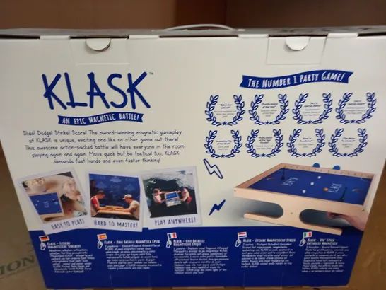 BOXED KLASK MAGNETIC BATTLE GAME