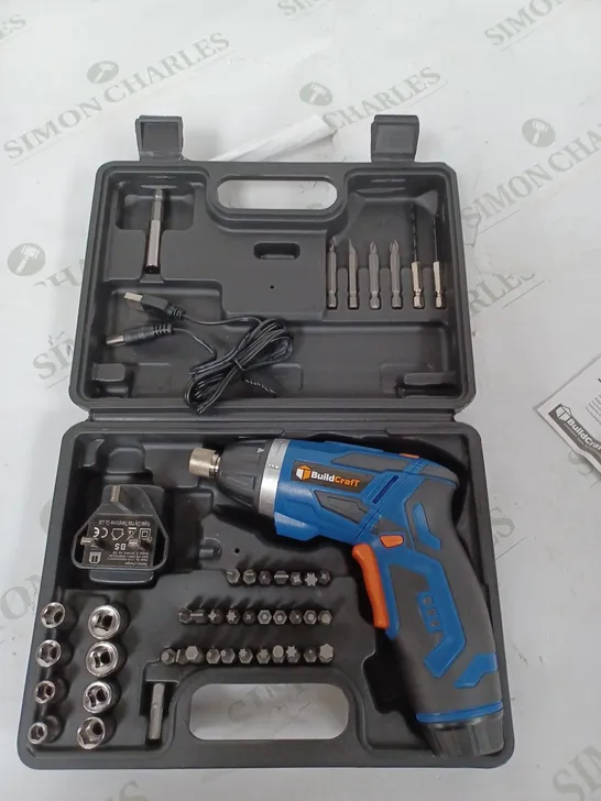 BUILDCRAFT TWIST HANDLE 3.6V SCREWDRIVER SET