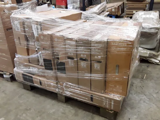 PALLET OF APPROXIMATELY 12 ASSORTED BOXED MONITORS & TV SCREENS