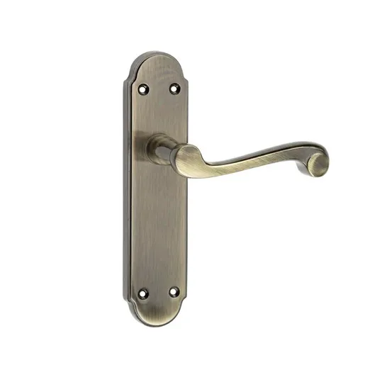 BOXED ST PAUL LEVER FINISH: ANTIQUE BRASS