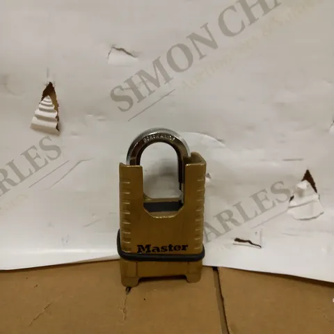 MASTER LOCK M1177EURD BRASS HEAVY DUTY SOLID PADLOCK