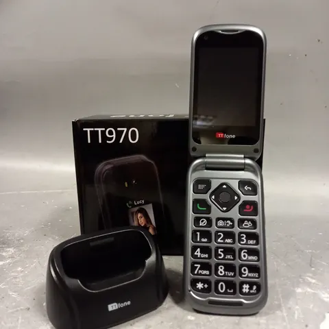 BOXED TT FONE TT970 FLIP MOBILE PHONE 