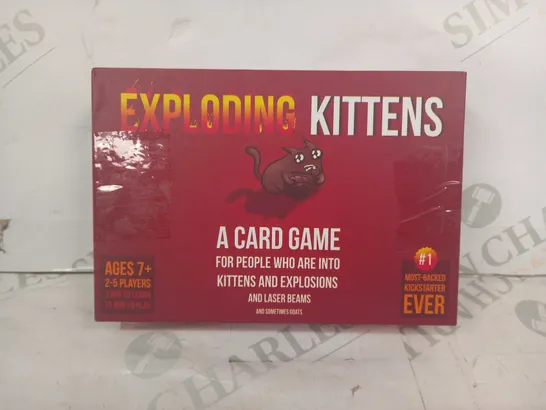 EXPLODING KITTENS CARD GAME