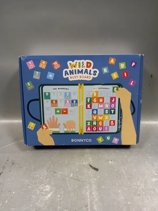 BOXED BONNYCO WILD ANIMALS BUSY BORED 