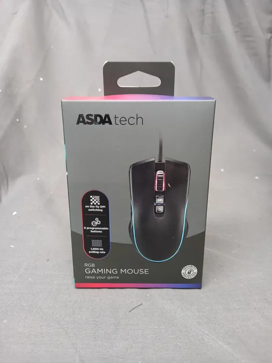 BOXED LOT OF 4 RGB GAMING MOUSE