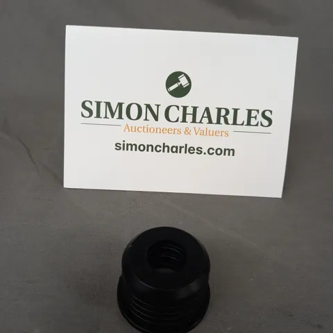 BOX OF APPROXIMATELY 20 RUBBER STOPPERS IN BLACK