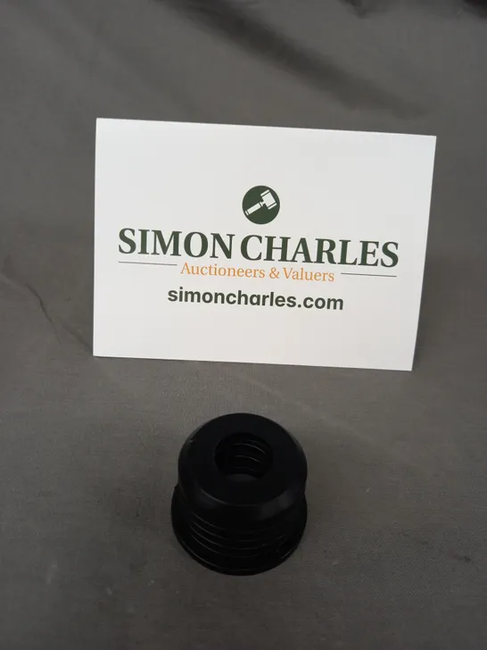 BOX OF APPROXIMATELY 20 RUBBER STOPPERS IN BLACK