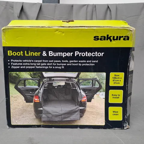 BOXED SAKURA BOOT LINER & BUMPER PROTECTOR