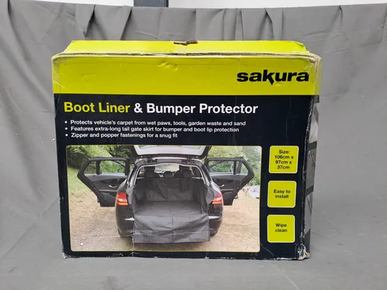 BOXED SAKURA BOOT LINER & BUMPER PROTECTOR