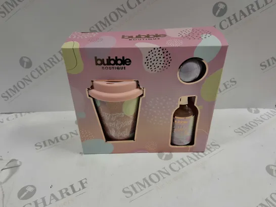 BOXED BUBBLE BOUTIQUE BATH SET 