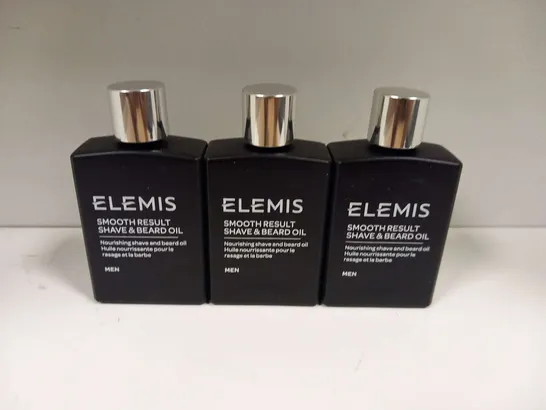 THREE ELEMIS SMOOTH RESULT SHAVE AND BEARD OIL