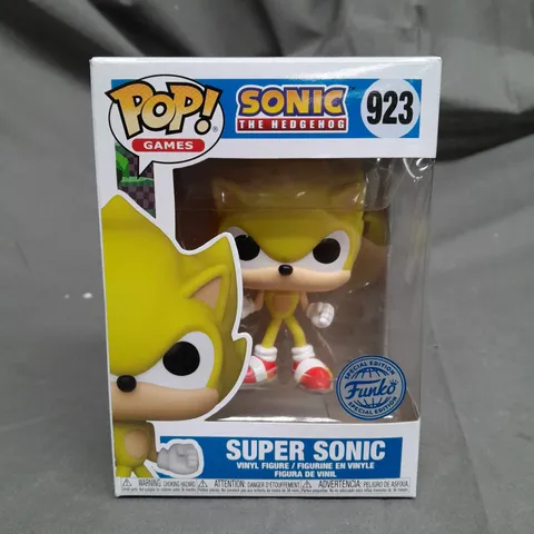 POP! GAMES SONIC THE HEDGEHOG - SUPER SONIC VINYL FIGURE - 923