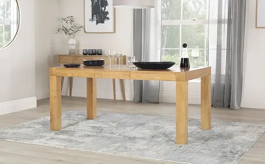 BOXED DESIGNER CAMBRIDGE LARGE EXTENDING DINING TABLE - TOP ONLY