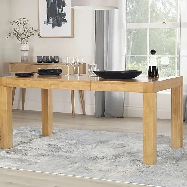 LARGE EXTENDING DINING TABLE TOP ONLY 4309893Simon Charles Auctioneers