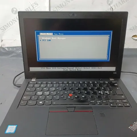 LENOVO	THINKPAD X280	12 INCH	I5-8250U 1.60GHZ