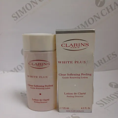 CLARINS WHITE PLUS CLEAR SOFTENING RENEWING LOTION - 125ML	