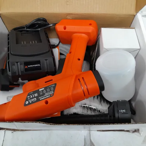 BOXED YARD FORCE 20V CORDLESS PRESSURE WASHER