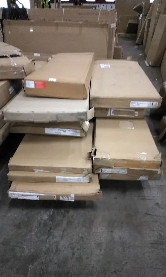 PALLET OF ASSORTED FLATPACK BOXED FURNITURE PARTS