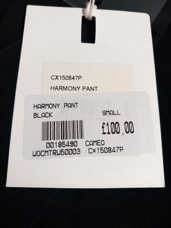 C/MEO COLLECTIVE HARMONY BLACK PANTS SIZE SMALL