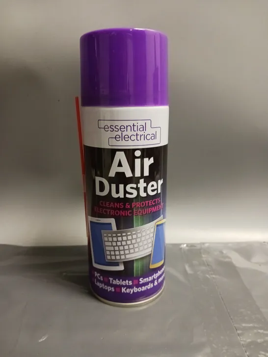 LOT OF 12 ESSENTIAL ELECTRICAL AIR DUSTER CLEANING SPRAY 400ML PER CAN