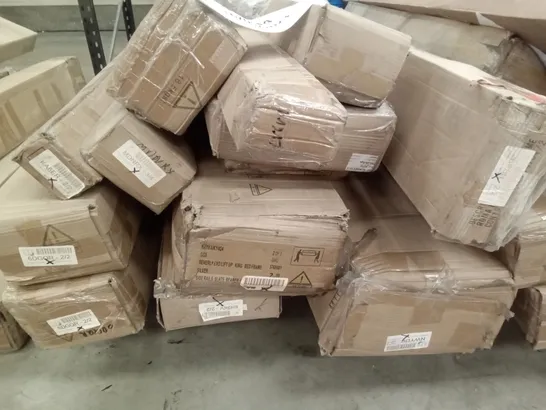 PALLET OF ASSORTED FLAT PACK FURNITURE PARTS