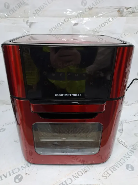 BOXED WERBUNG MAXXMEE DIGITAL AIR FRYER IN RED