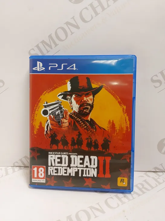 RED DEAD REDEMPTION 2 ON PS4 PEGI 18 