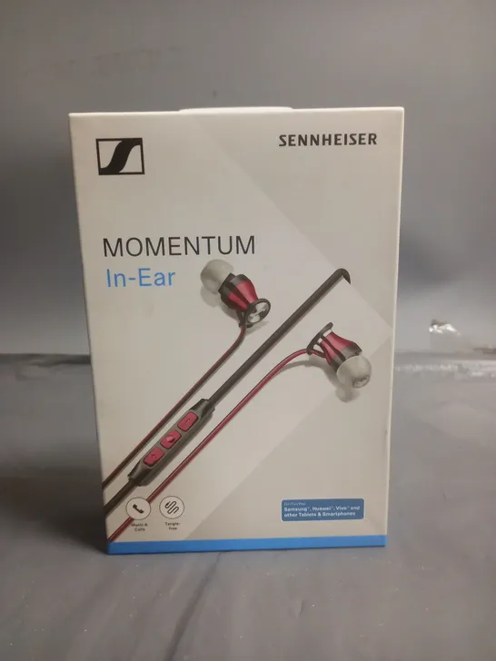 BOXED SENNHEISER MOMENTUM IN-EAR EARPHONES