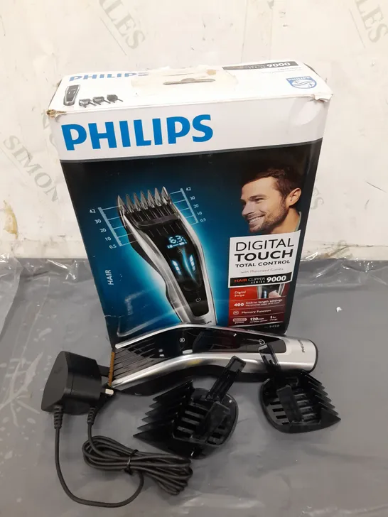 BOXED PHILIPS DIGITAL TOUCH HAIR CLIPPER 9000 SERIES