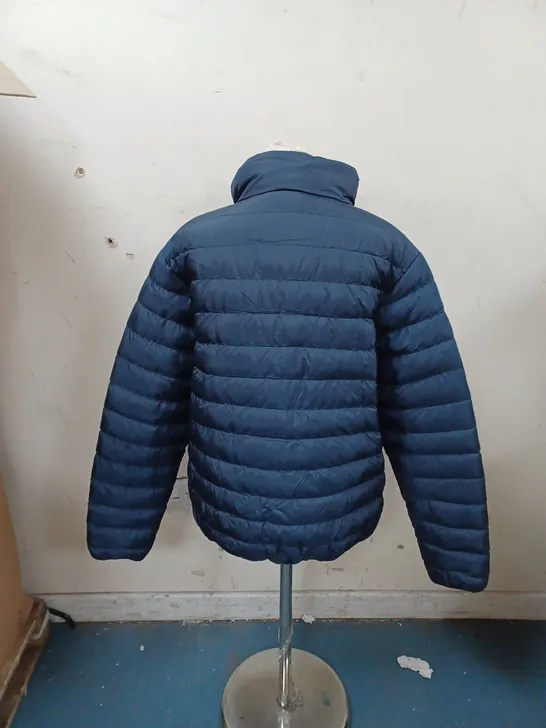 BENCH MEDIUM BLUE PUFFER GILET 