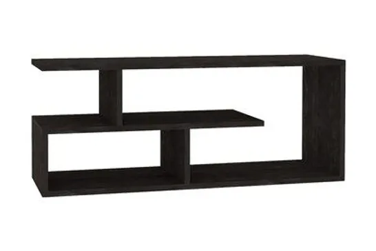 BOXED TV STAND COLOUR: BLACK