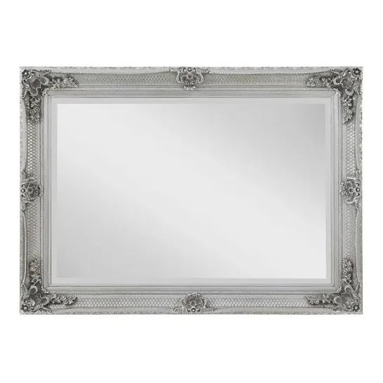 BOXED LINDSAY ACCENT MIRROR SILVER FINISH (1 BOX)