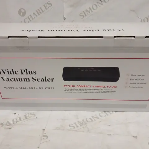 BRAND NEW BOXED SOUS-VIDE IVIED PLUS VACUUM SEALER